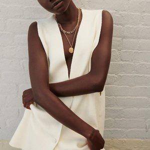 off white Gilet Vest from Zara